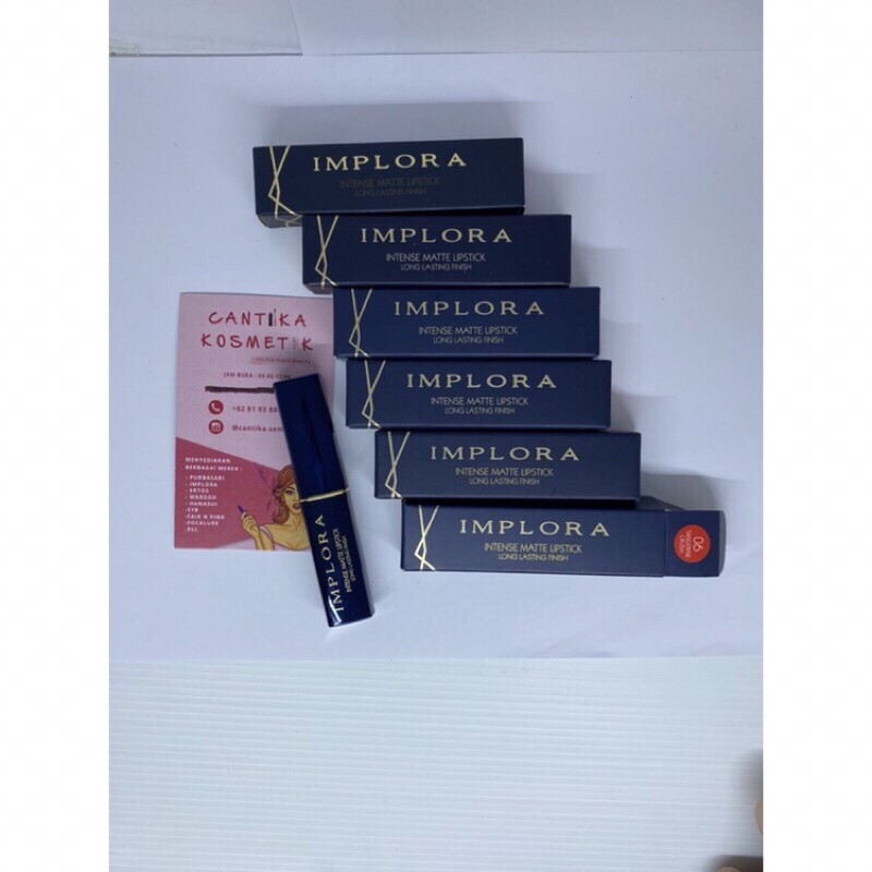 Implora Intense Matte Lipstick Long Lasting Finish 3.5g