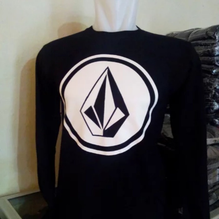 Kaos distro VOLCOM LENGAN PANJANG SIZE S-XXL