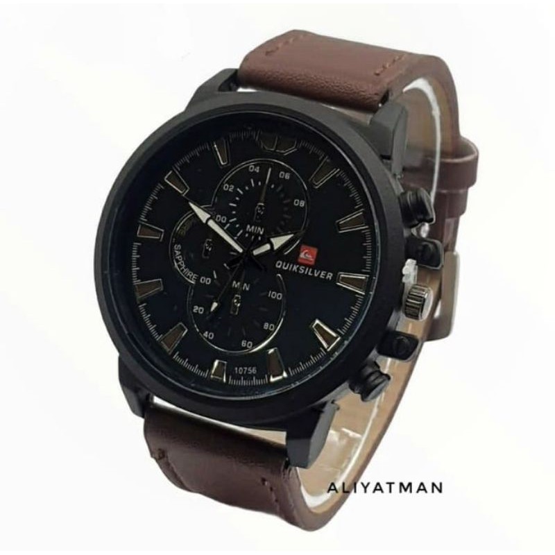 JAM TANGAN KULIT WATER RESISTANT PRIA