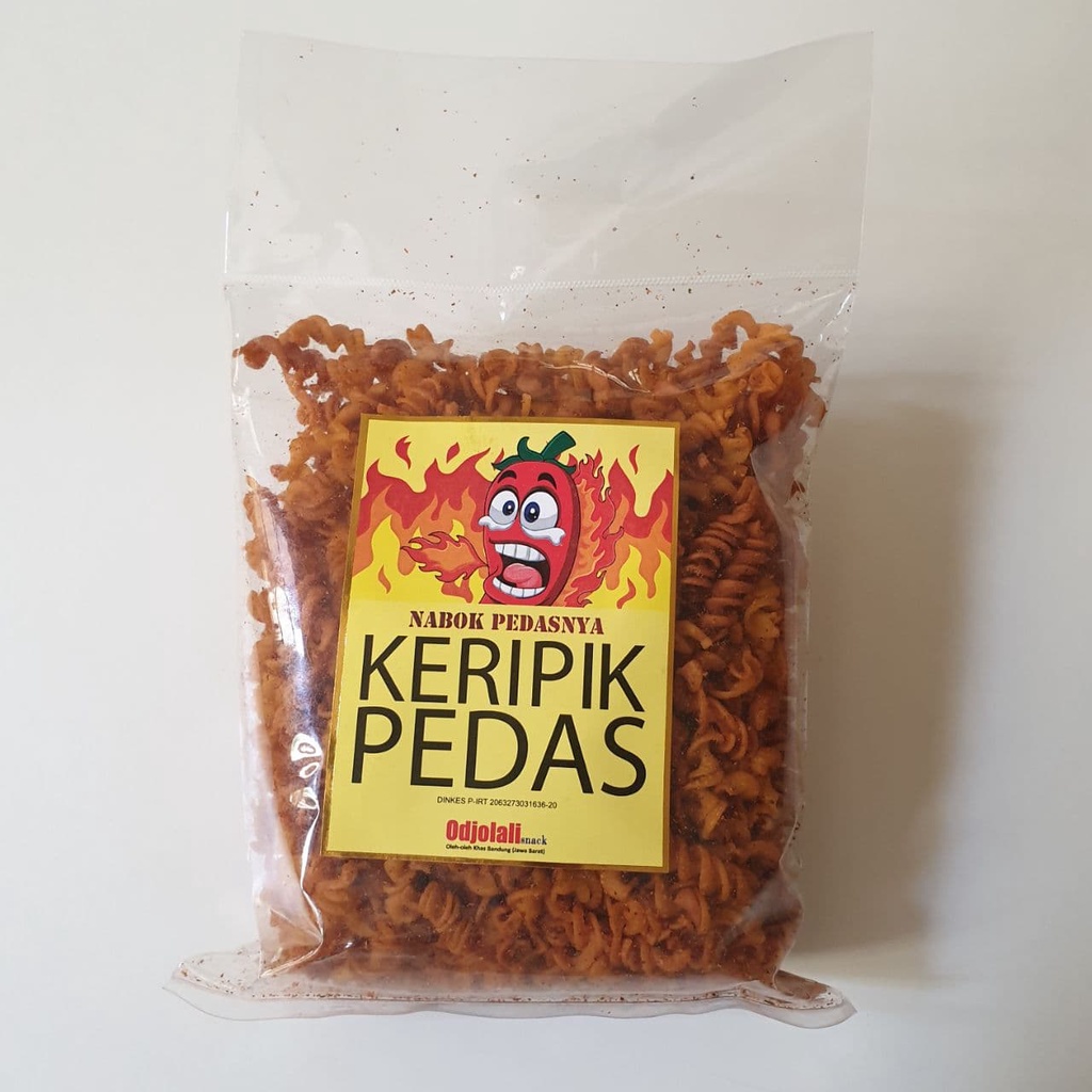 

Makaroni Spiral - Snack Makaroni Spiral Kekinian - Pedas