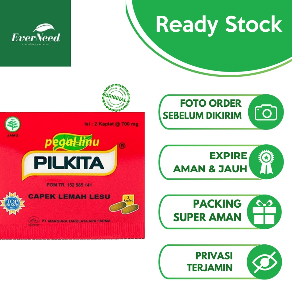 

Obat pegal linu.pil Kita 2 tab per strip