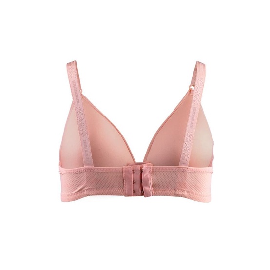 Bra menyusui busa tanpa kawat 923 bh menyusui bukaan depan maternity bra katun motif bintik - bintik