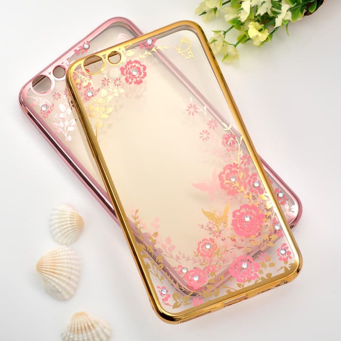 TPU FLOWER CAse Oppo A83 / case hp / soft case Oppo A83 / hard case Oppo A83