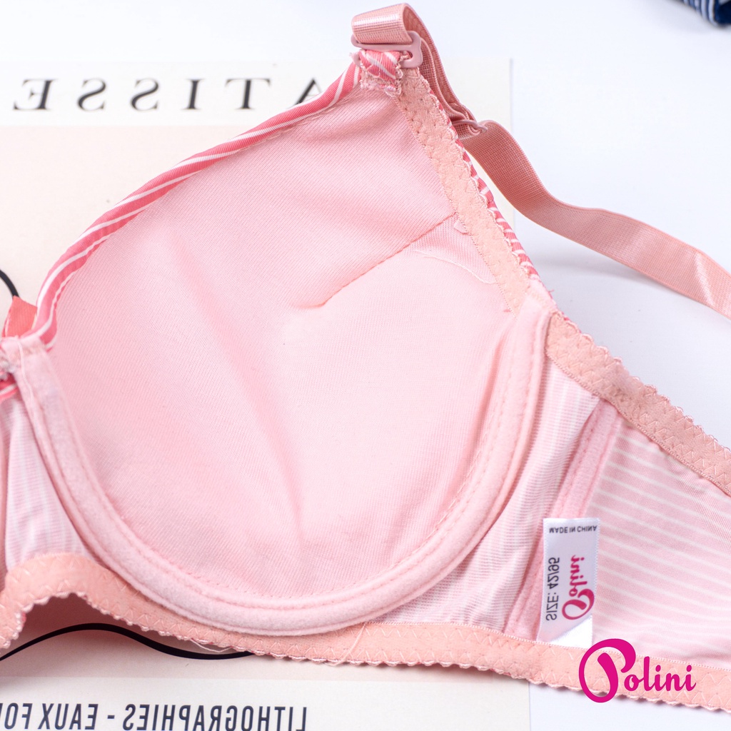 BEE - Bra Wanita Push Up Berkawat Bh Polini Kait 3 Pakaian Dalam G499