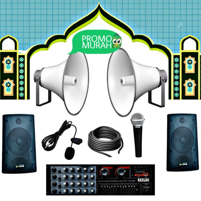 Paket SoundSystem Toa Mesjid / Musholla Murah Bagus