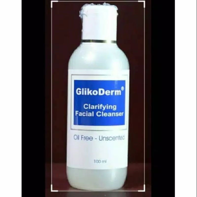 Glikoderm facial cleanser gel