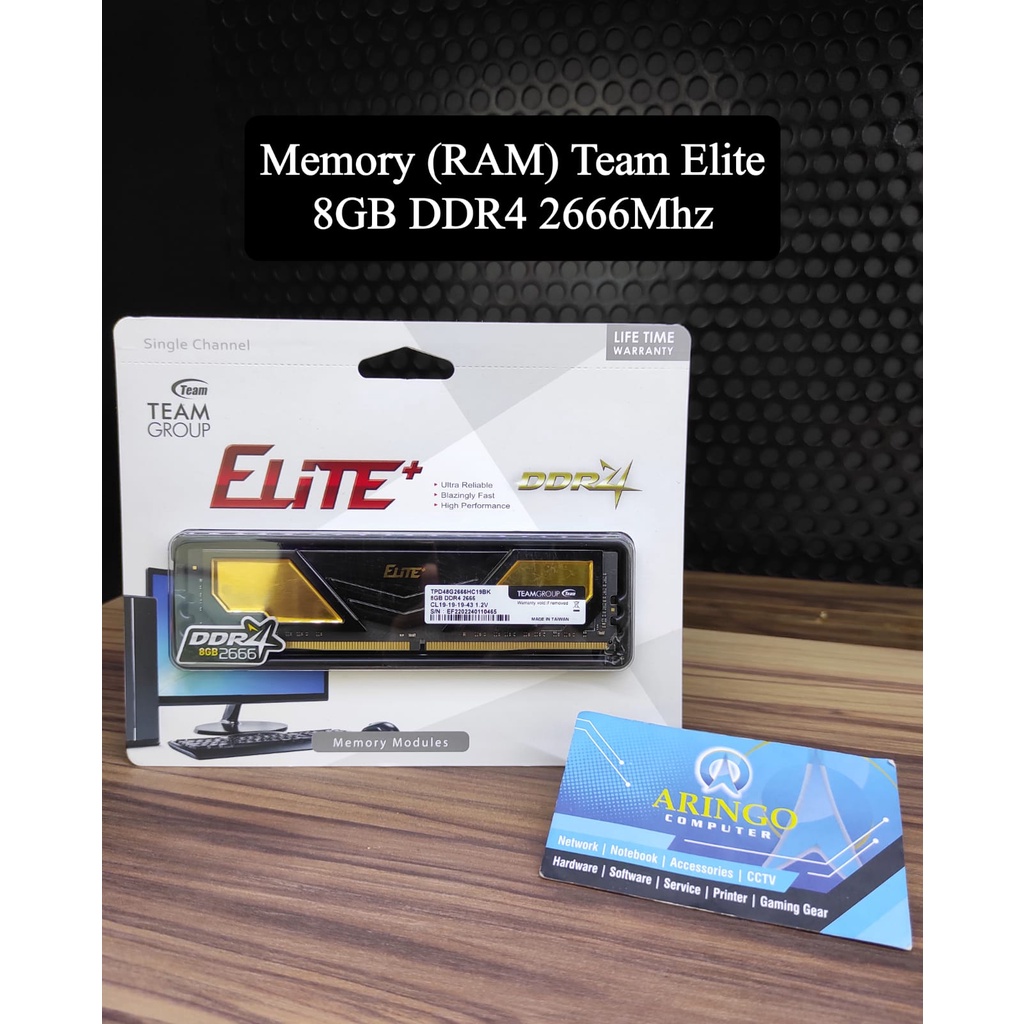 Memory (RAM) Team Elite 8GB DDR4 2666Mhz