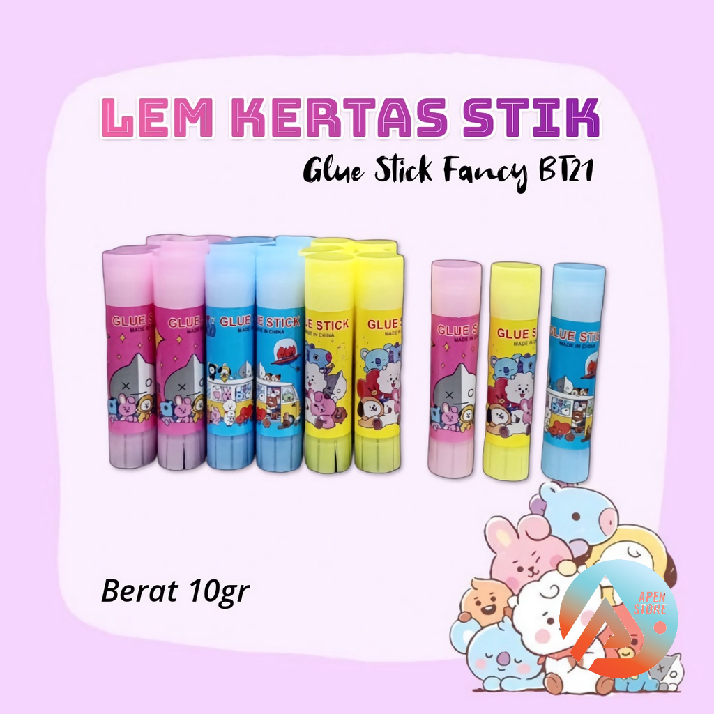 

APEN Lem Kertas Stik Lucu Karakter Glue Stick