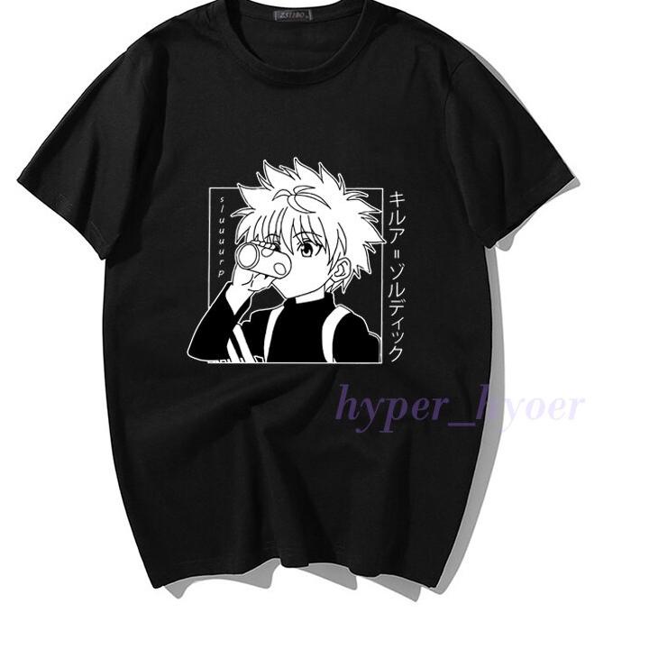 [KODE PRODUK HMVY88879] wibu lovers tees kaos anime mangga killua hunter x hunter