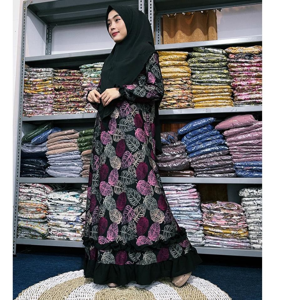 Gamis Misbee Syari Set Khimar / Gamis Misbee Motif Bunga / Gamis Misbi Set / Gamis Set Khimar Syari