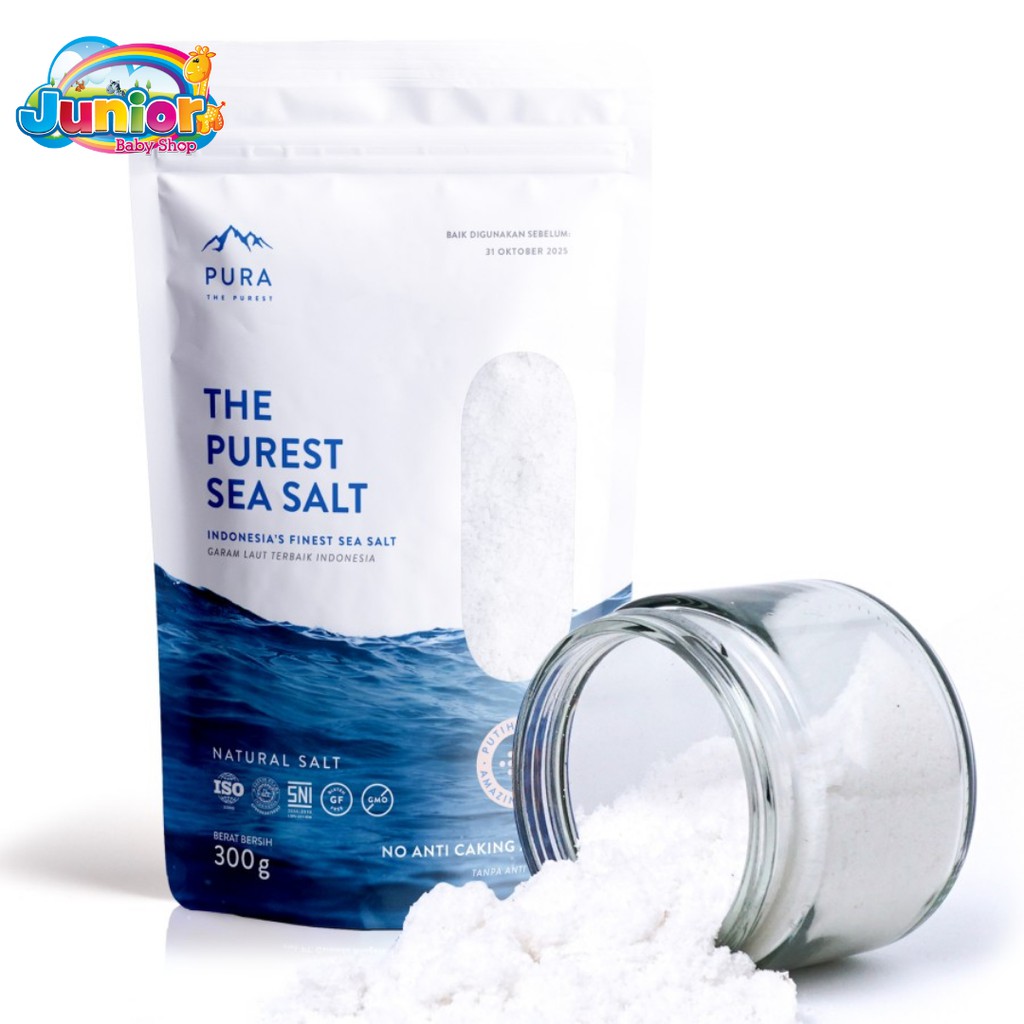 Pura Sea Salt Fine 300gr