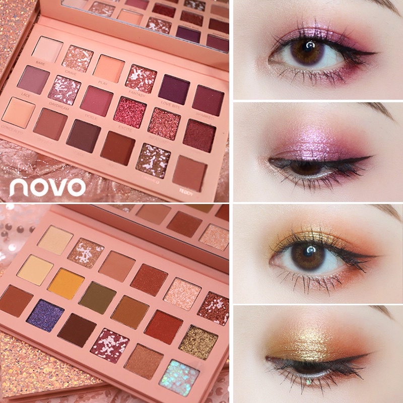 ❤️NOVO EYESHADOW 【18warna 】CINDERELLA NO 5269 / zoomstar