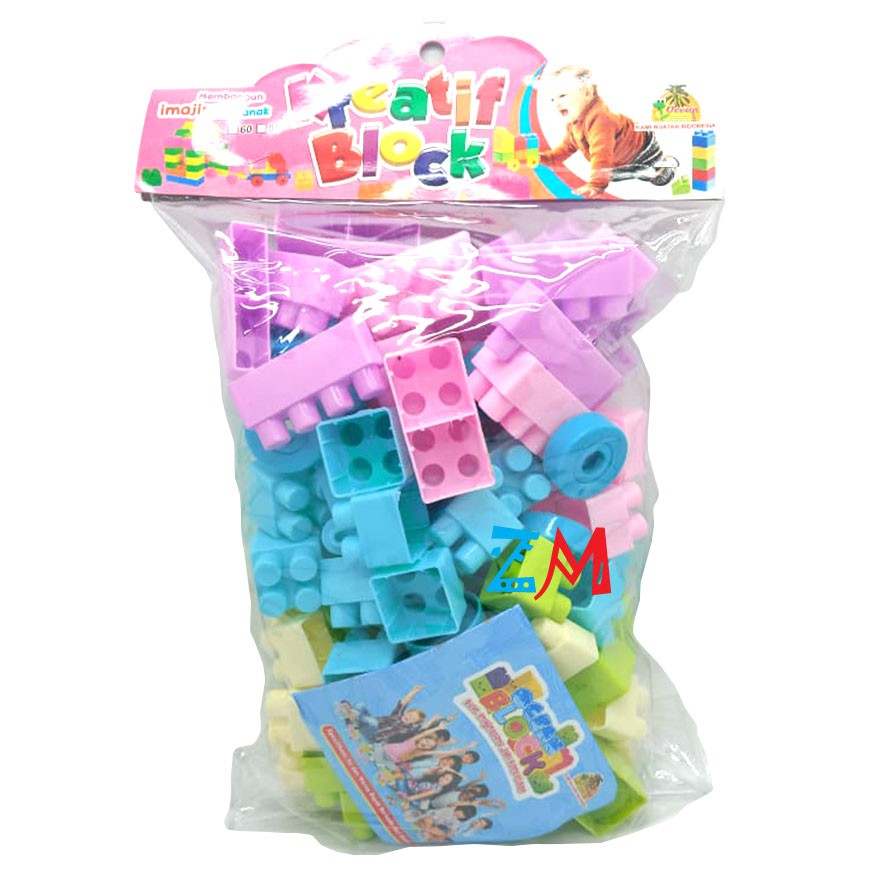 MAINAN ANAK LEGO BLOCK BESAR ISI 85 PCS OCT 9231 - MAINAN EDUKATIF-1