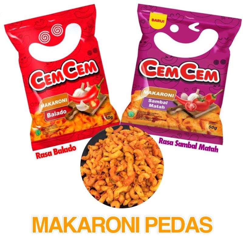 

Makaroni Pedas kemasan