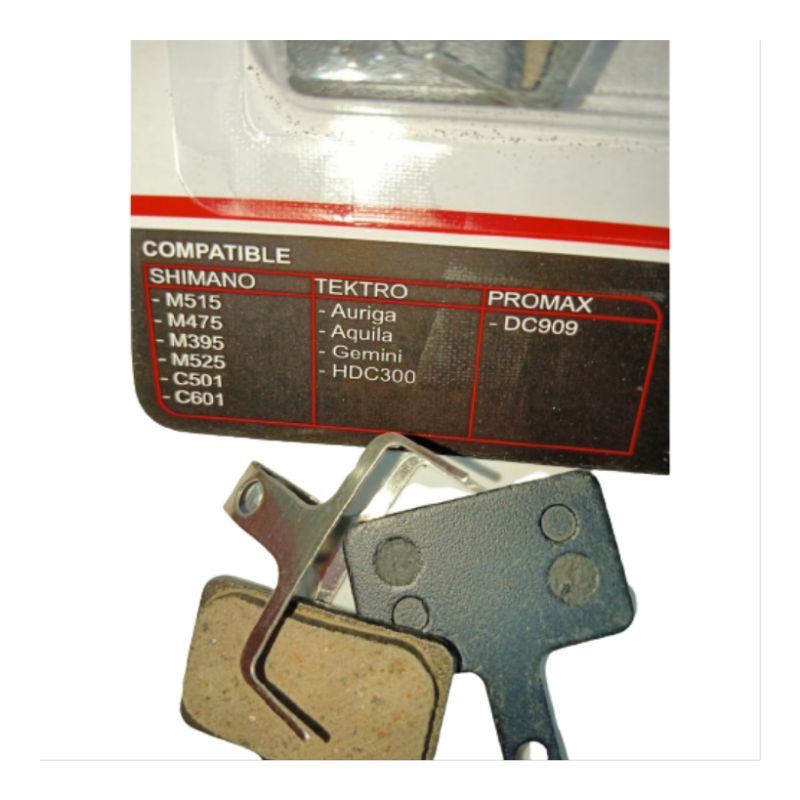 Kampas Rem PACIFIC Disc Brake Pad Cakram Sepeda MTB Model Persegi Kotak SP-G503 | High Quality