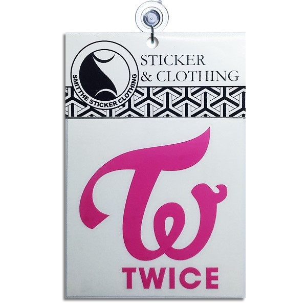 Stiker Twice Logo v.2 Cutting Sticker untuk aksesoris Motor Mobil