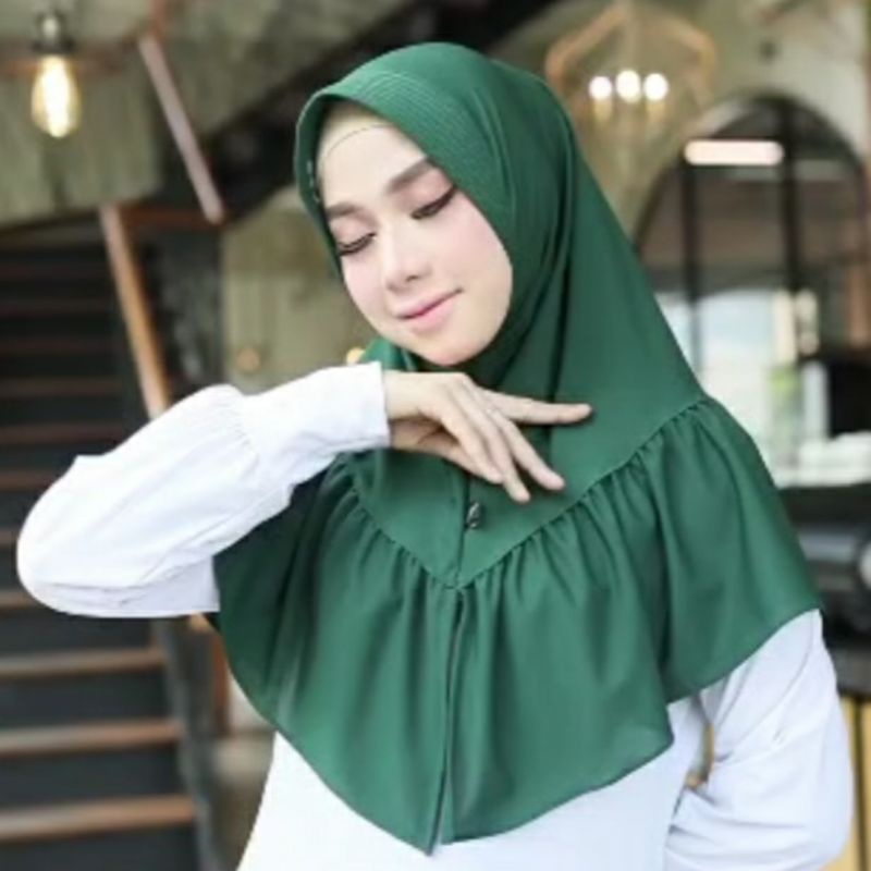 HIjab Instan Pet Rimpel Sayla