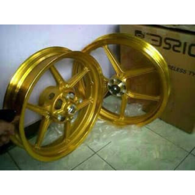 Velg racing axio model 3V ukuran 2.50/3.50-17 vixion old vixion lama cb 150R old new megapro verza