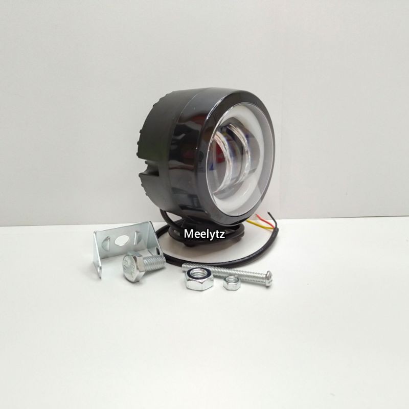 Lampu tembak sorot LED original Cree 2 mata lensa 4D 20watt 12v-24v-80v