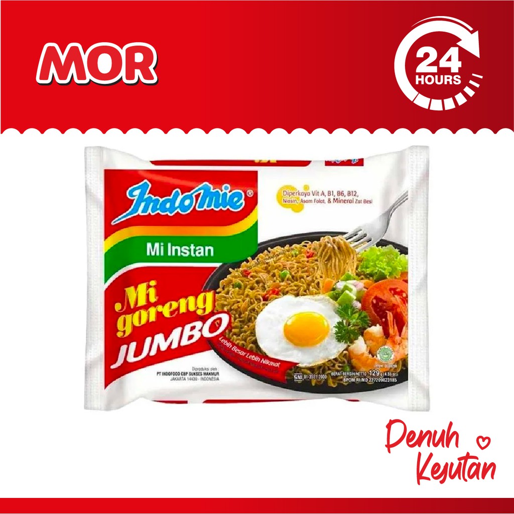 

INDOMIE Goreng Spesial Jumbo 128 gr