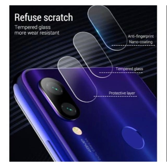 TEMPEREDGLASS KACA KAMERA FOR XIAOMI NOTE5PRO  NOTE9PRO NOTE8 NOTE 7PRO NOTE10 NOTE8PRO NOTE7 NOTE6