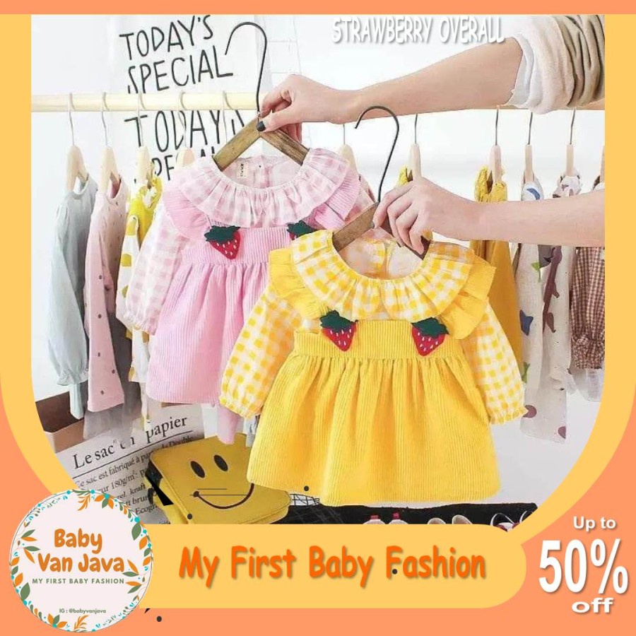 PAKAIAN BAYI [Premium impor] BAJU ANAK DRESS AFIS ASI BOOSTER (1 Tahun - 3 Tahun)