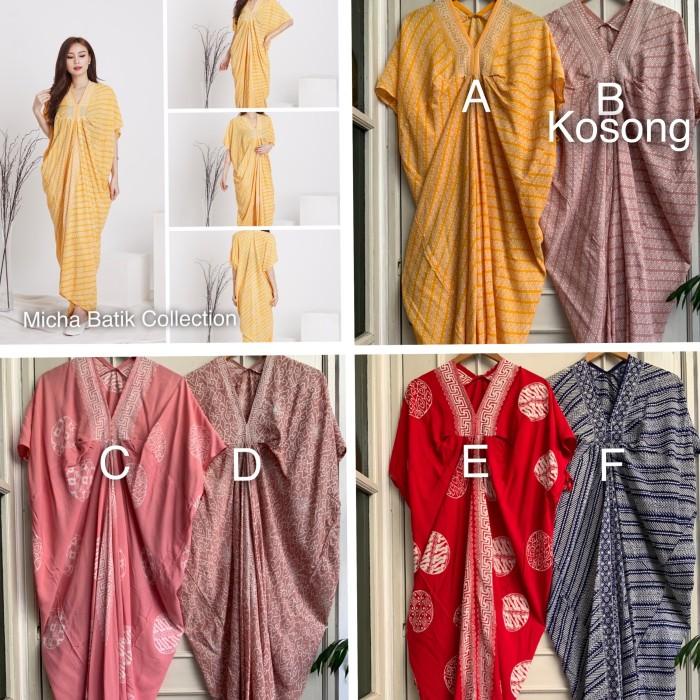 Kaftan batik paris panjang