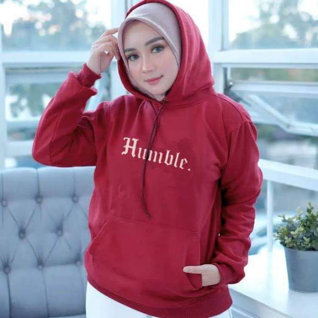 Hoodie cewek baruu murmer II kece badai keren abis II humble II simpel murah kualitas oke!! gerceppp-3