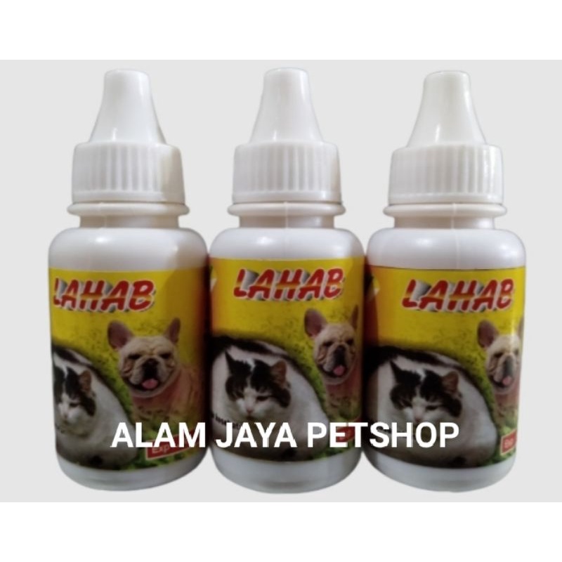 LAHAB 30 ml - Menambah Nafsu Makan Pada Kucing &amp; Anjing