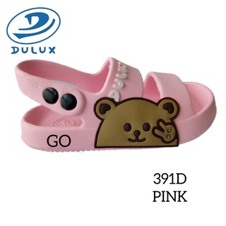 sogo DULUX 391D BEAR Sandal Anak Laki-laki Bandua Tali Belakang Model Lucu Sandal Slop Anak Perempuan Model karakter Bear