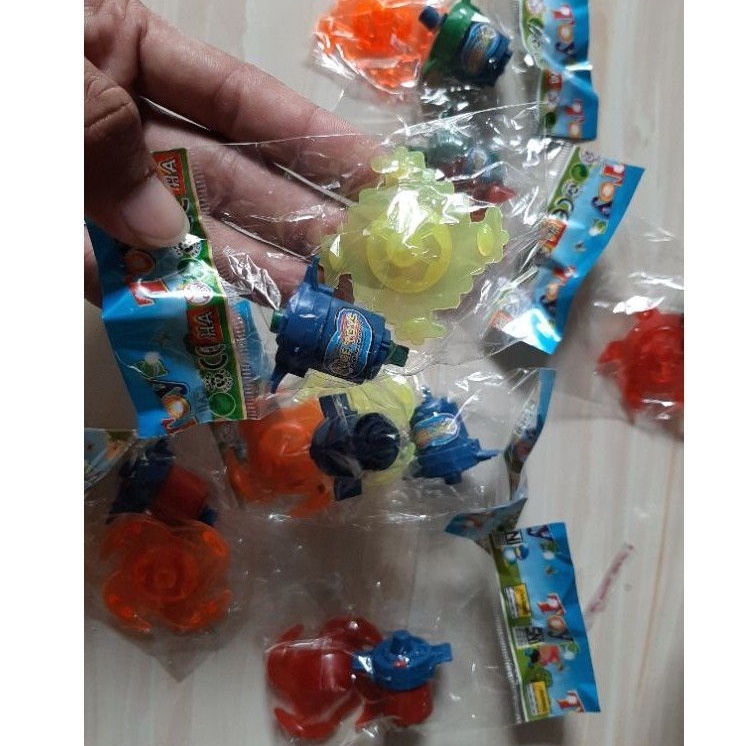 mainan gangsing pencet isi 20 pcs murah