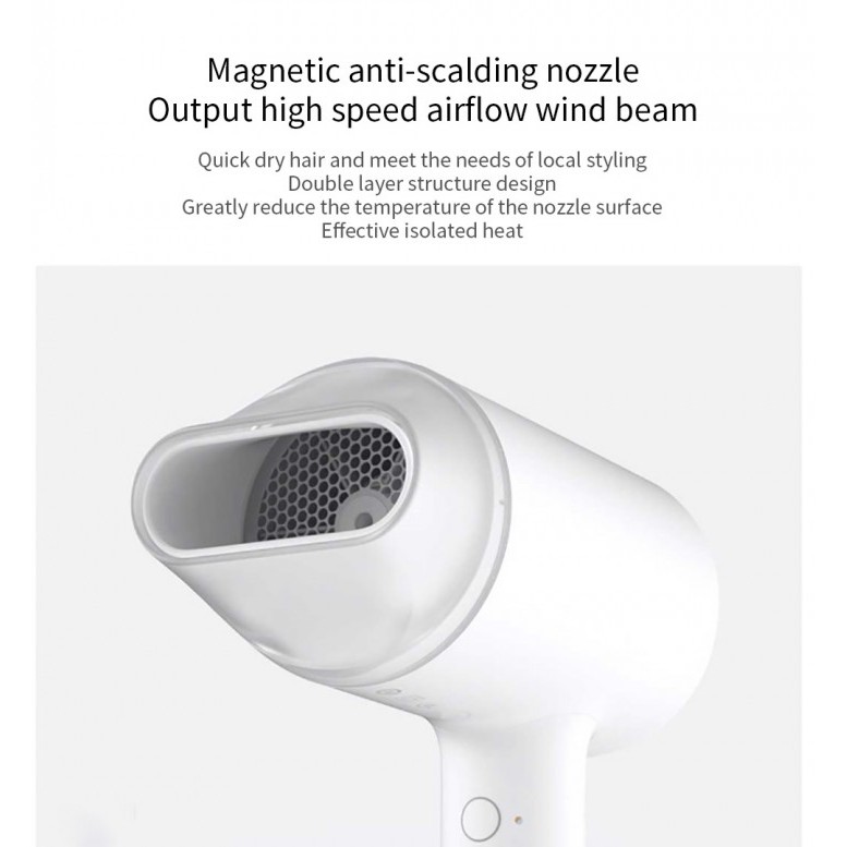 XIAOMI MIJIA Water Ion Temperature Control Hair Dryer 1800W - CMJ01LX