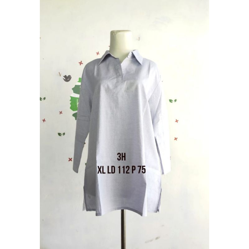 Kemeja Tunik Wanita Remaja Dewasa 3H