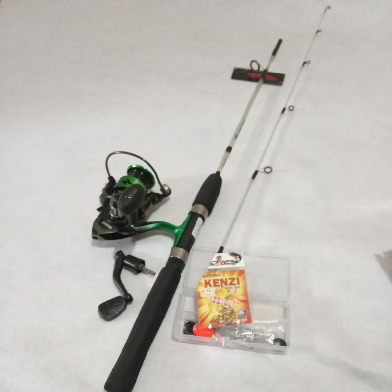 alat pancing satu set reel Daido Tsunami 2000