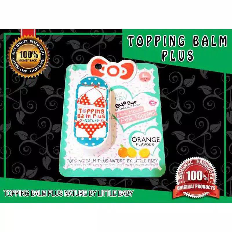 New Toping Balm Pemutih Slangkangan, Ketiak,Penghilang StrechmarkToping Balm Original bay litle baby