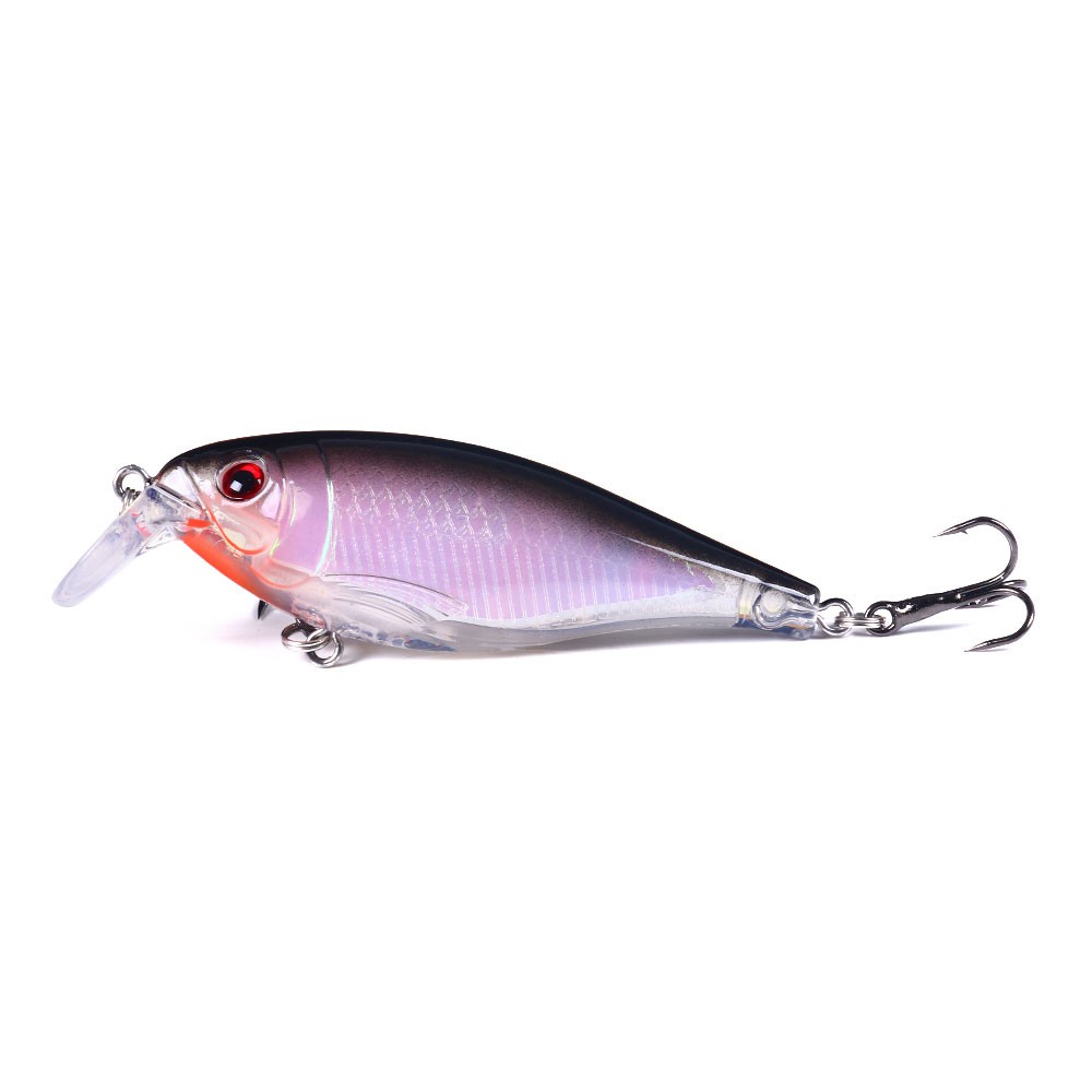 HENGJIA 7PCS Umpan Pancing 9cm/13.5g Floating Fishing Lures Hard Bait Rattle Sound Artificial Shallow Diving Crankbaits