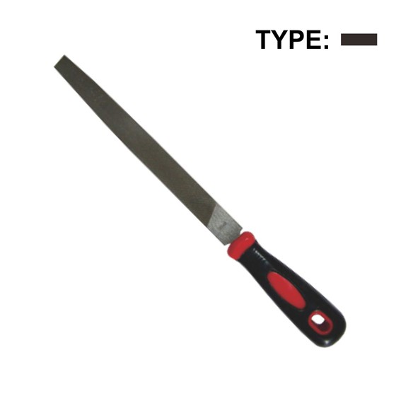 

Kikir Besi Lurus 10 inch / Flat-Ponited File 10