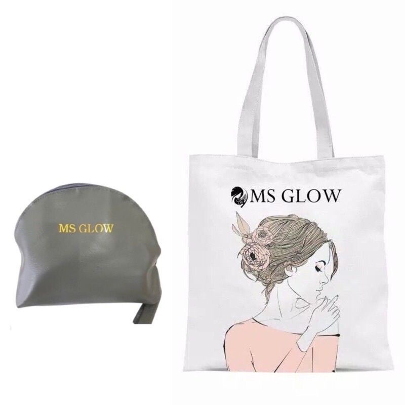 0MS GLOW TOTE BAG MS GLOW ORIGINAL / POUCH MS GLOW