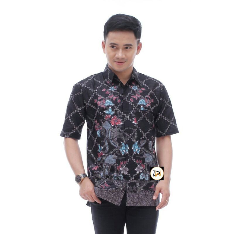 baju pria/kemeja batik lengan pendek