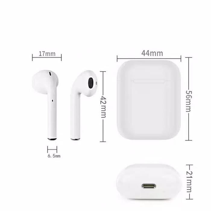 Earphone Bluetooth TWS i12