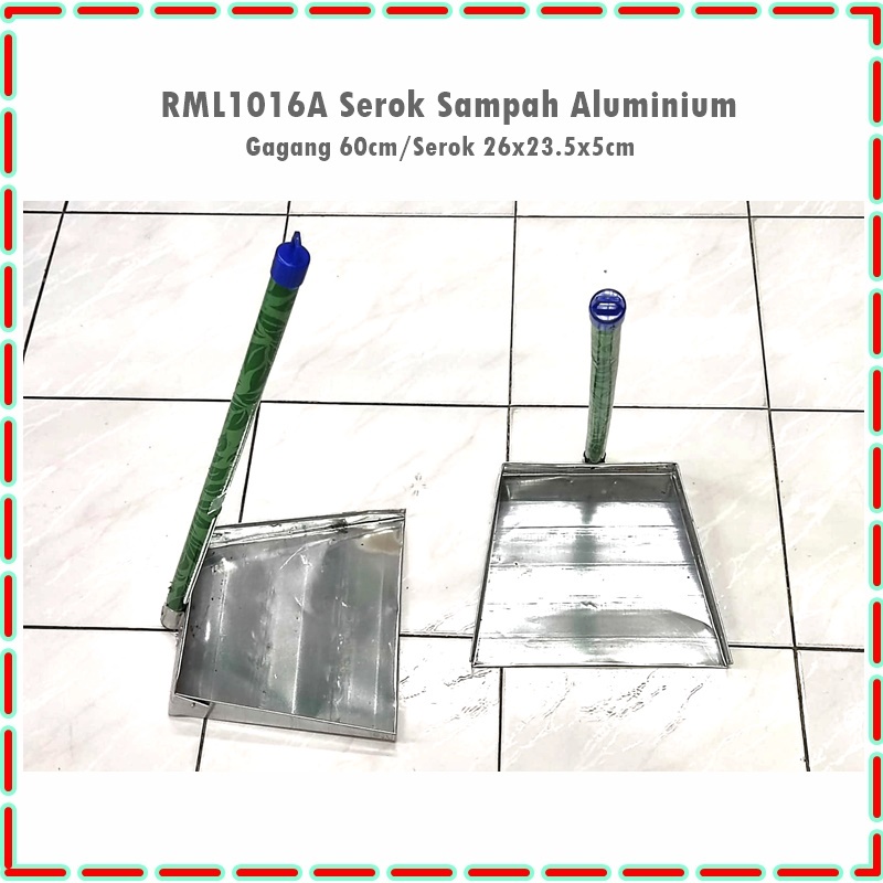 RML1016A Serok Sampah/Pengki Aluminium