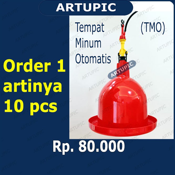 Tempat Minum Ayam Otomatis TMO TMAO Kelipatan 10 pcs