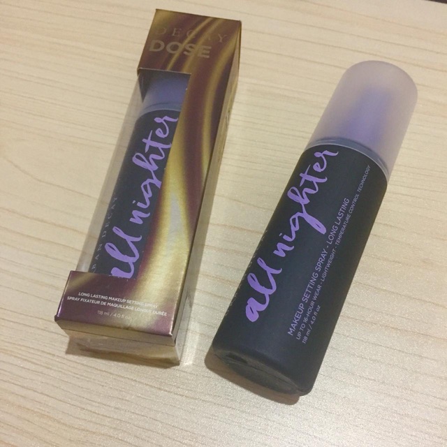 URBAN DECAY ALL NIGHTER SETTING SPRAY ORIGINAL SEPHORA FULL SIZE 118ml