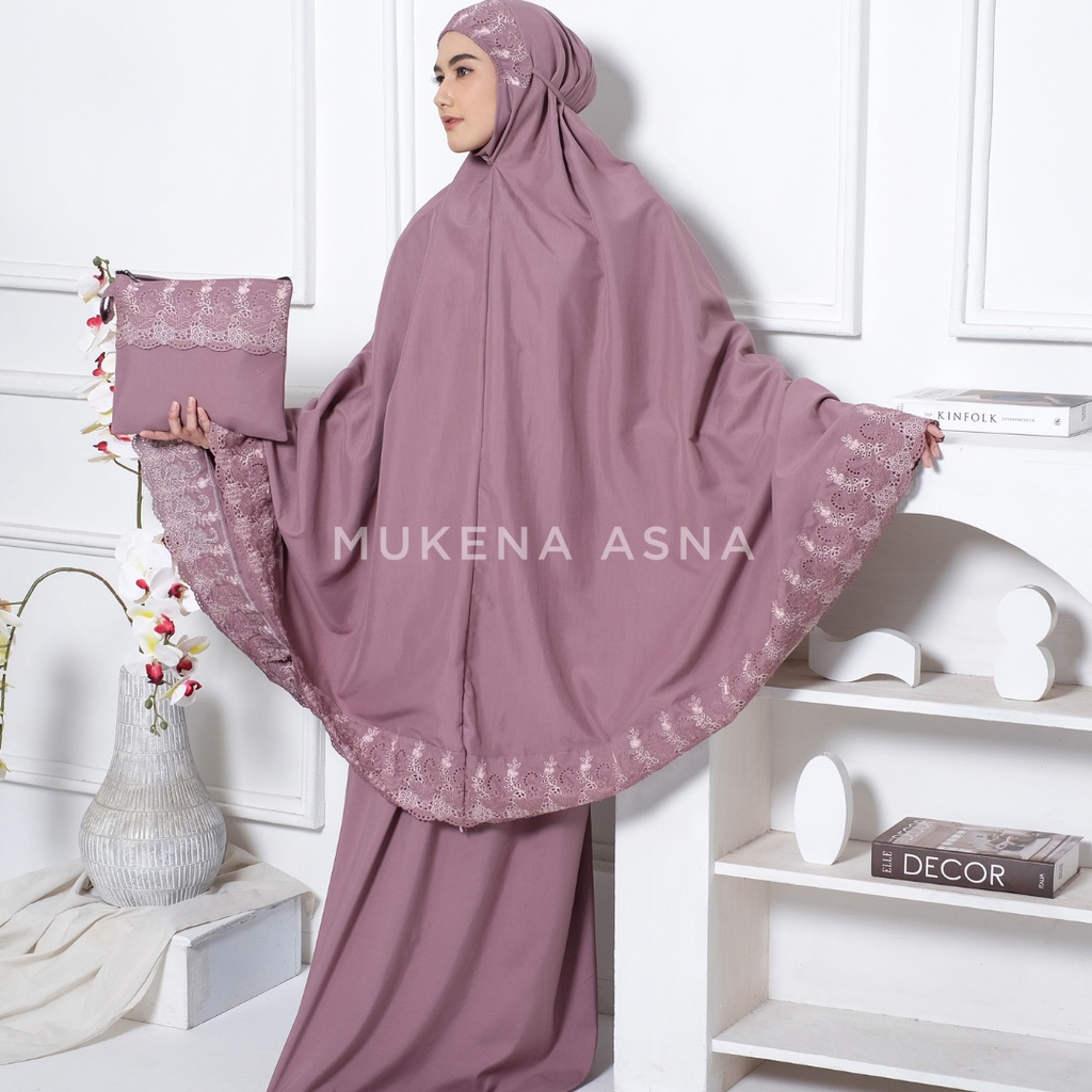 Mukena Dewasa Khadijah Katun Mikro Premium