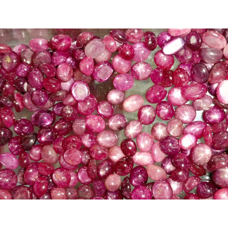NATURAL Ruby star