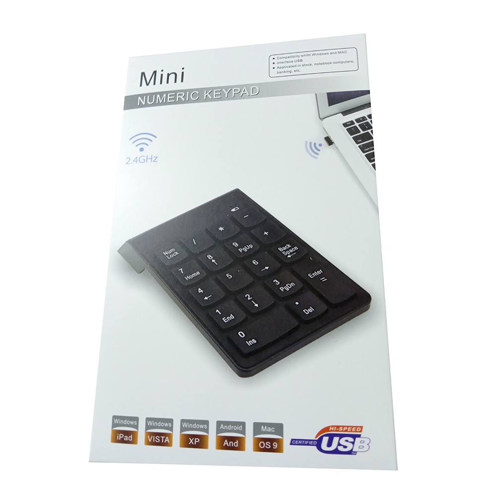 ANENG Numeric Keypad Numpad USB - K24 - Black