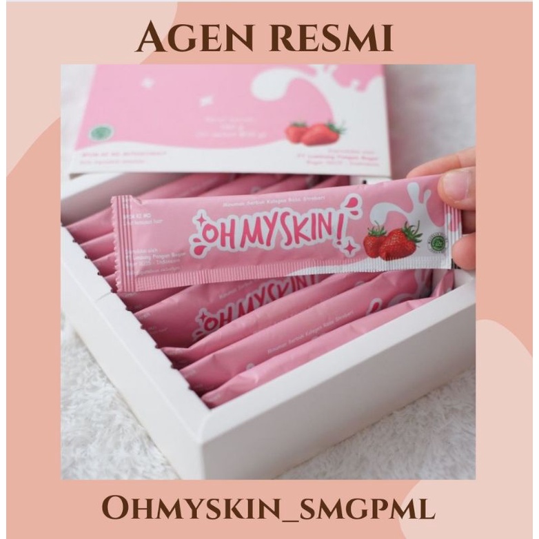 Collagen drink ohmyskin HALAL MUI - BPOM