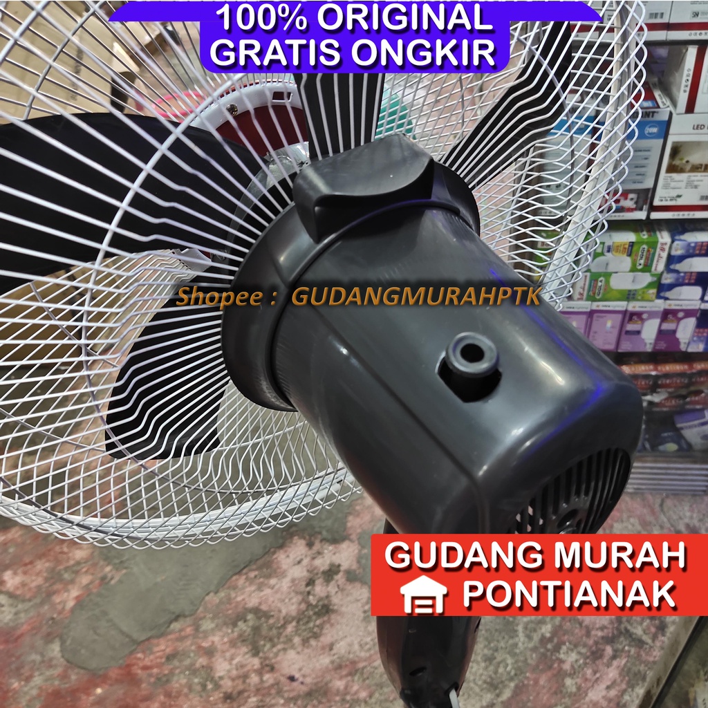 Kipas Angin Berdiri 16in 16inch 16 inci TRISONIC TRISONIK Standfan Murah Berkualitas