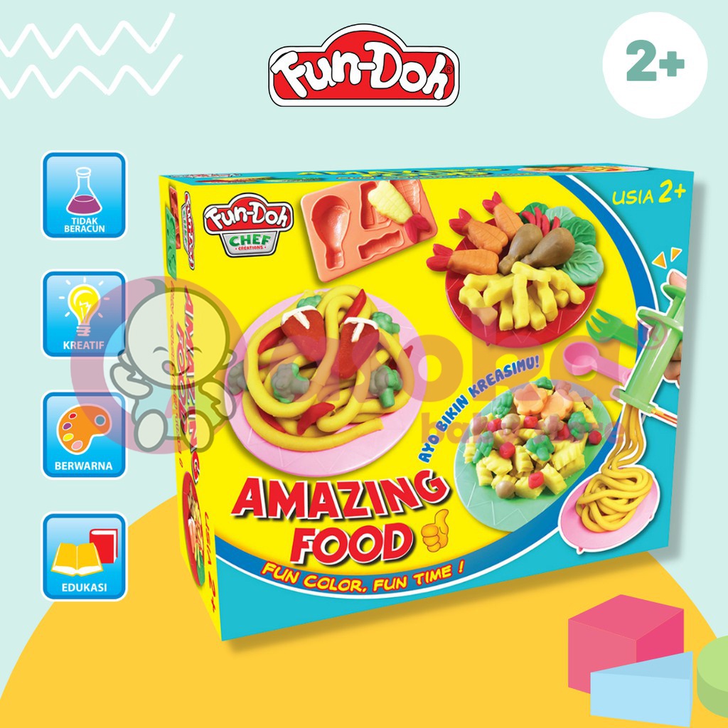 Fundoh Amazing Food  Mainan Lilin Fundoh ASOKA