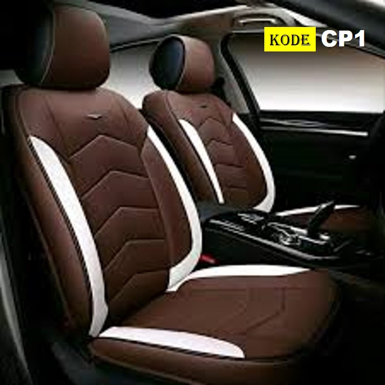 SARUNG JOK MOBIL CALYA SIGRA AVANZA XENIA BAHAN KULIT SYNTETIC ANTI AIR FULL SET 3 BARIS